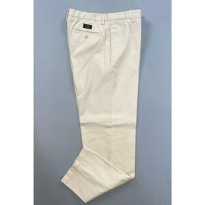 Banana Republic Gavin Fit Vintage '05 Cotton Twill Chino Pants. Ivory, 33X34 EUC